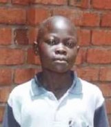 Evans Mix, an orphan boy in Kenya, Africa