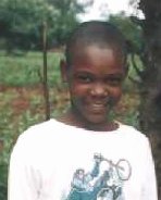 Karen Adhiambo, an orphan girl in Kenya, Africa